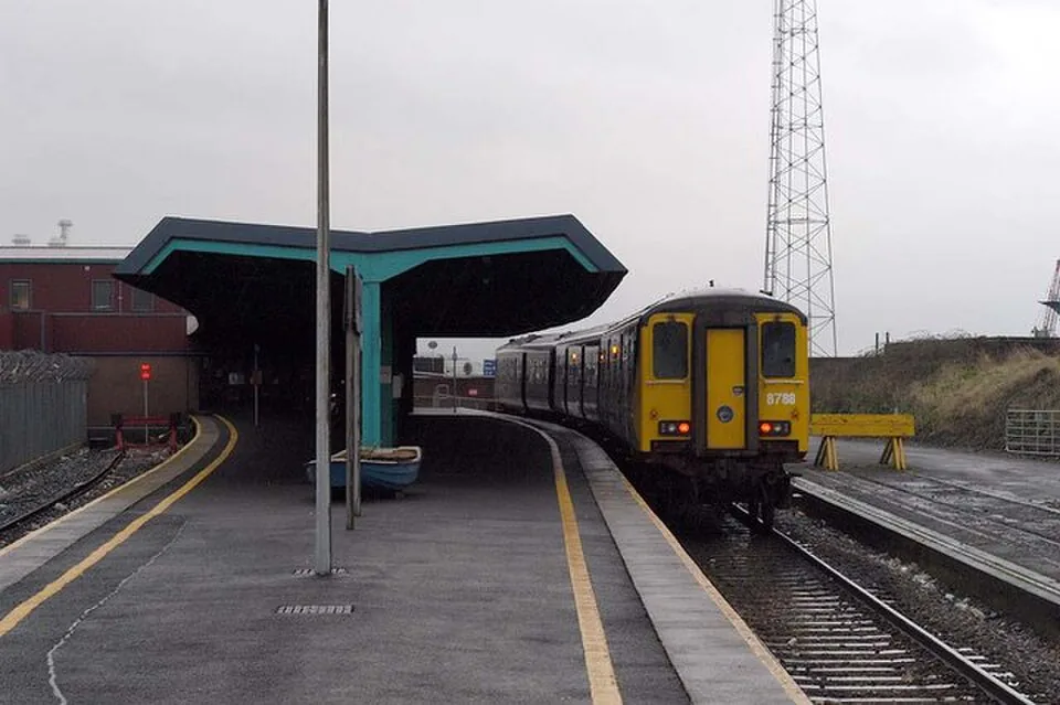 Larne Harbour railway station 1