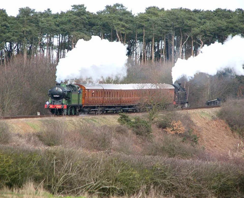 North Norfolk Railway - quad-art set - geograph.org.uk - 1749200