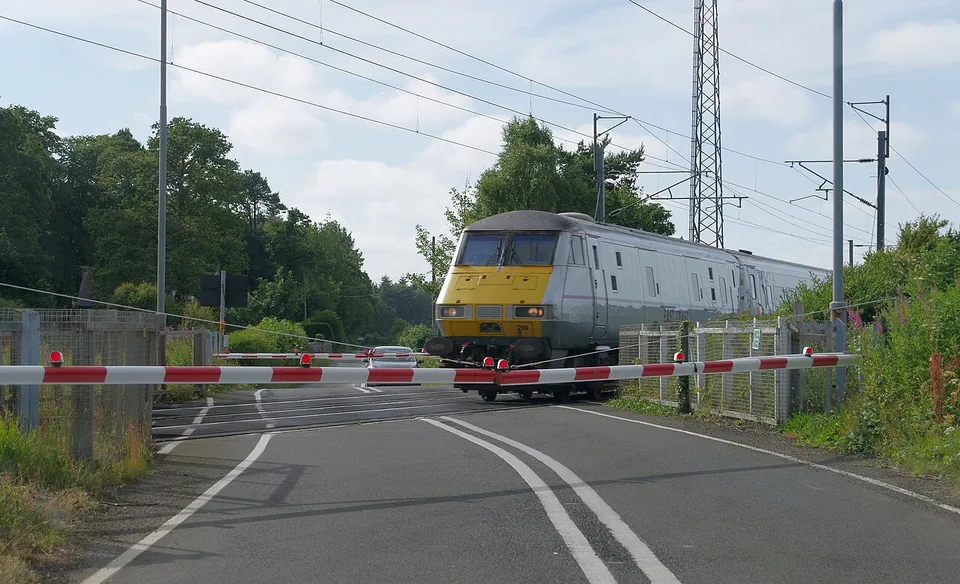 Christon Bank MMB 09 East Coast Main Line