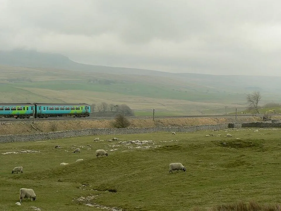 Settle and Carlisle Railway at Selside Shaw. - geograph.org.uk - 398259